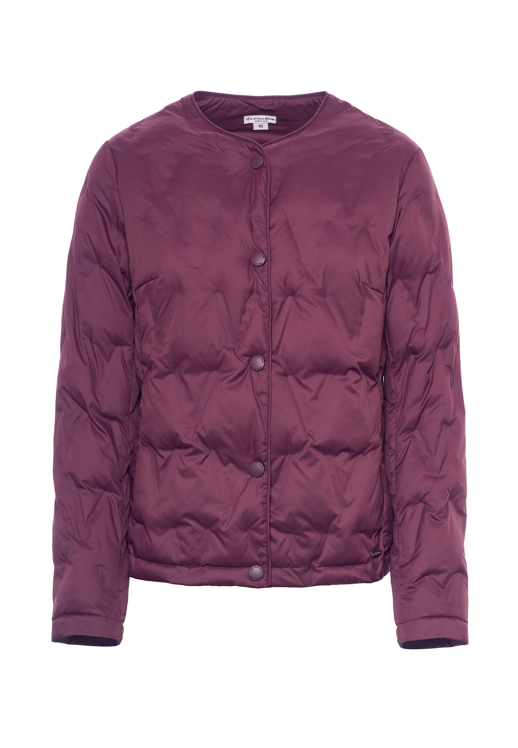 Giacca imbottita con chiusura a bottoni