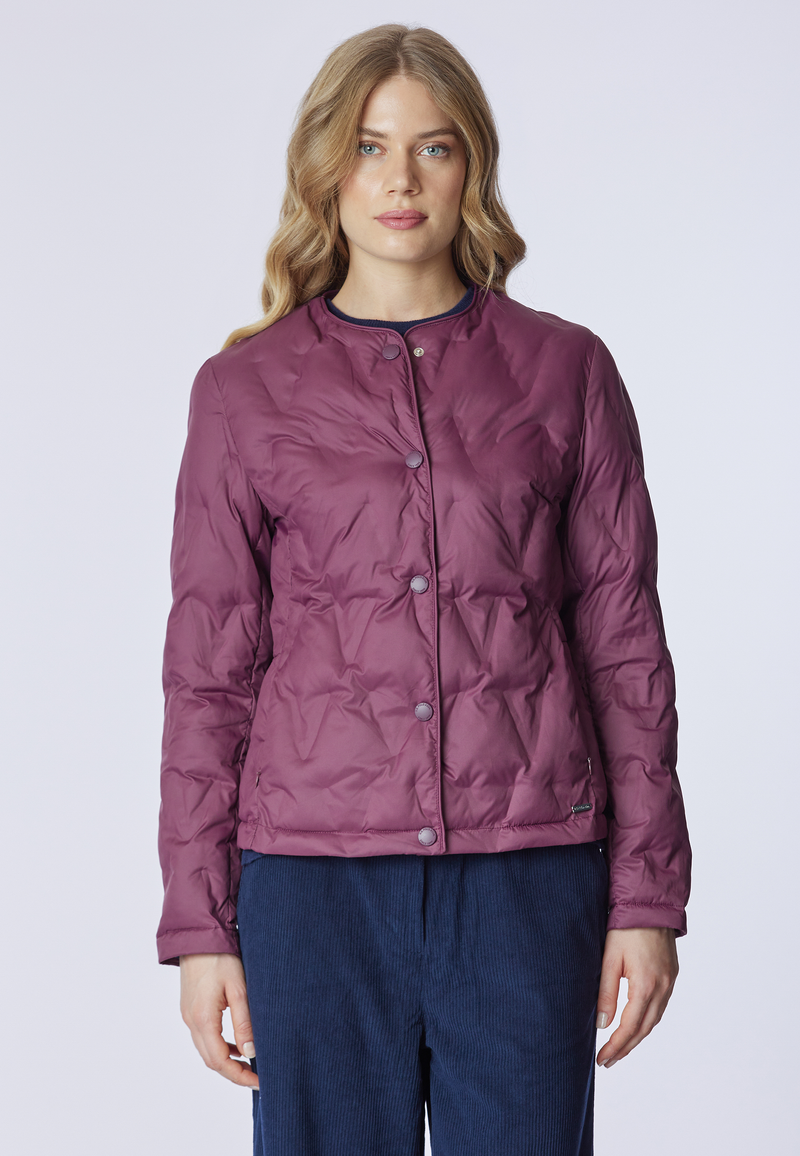 Giacca imbottita con chiusura a bottoni