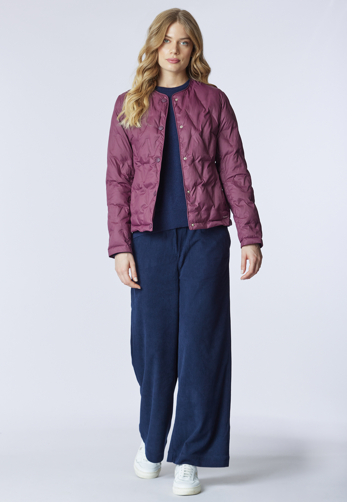 Giacca imbottita con chiusura a bottoni