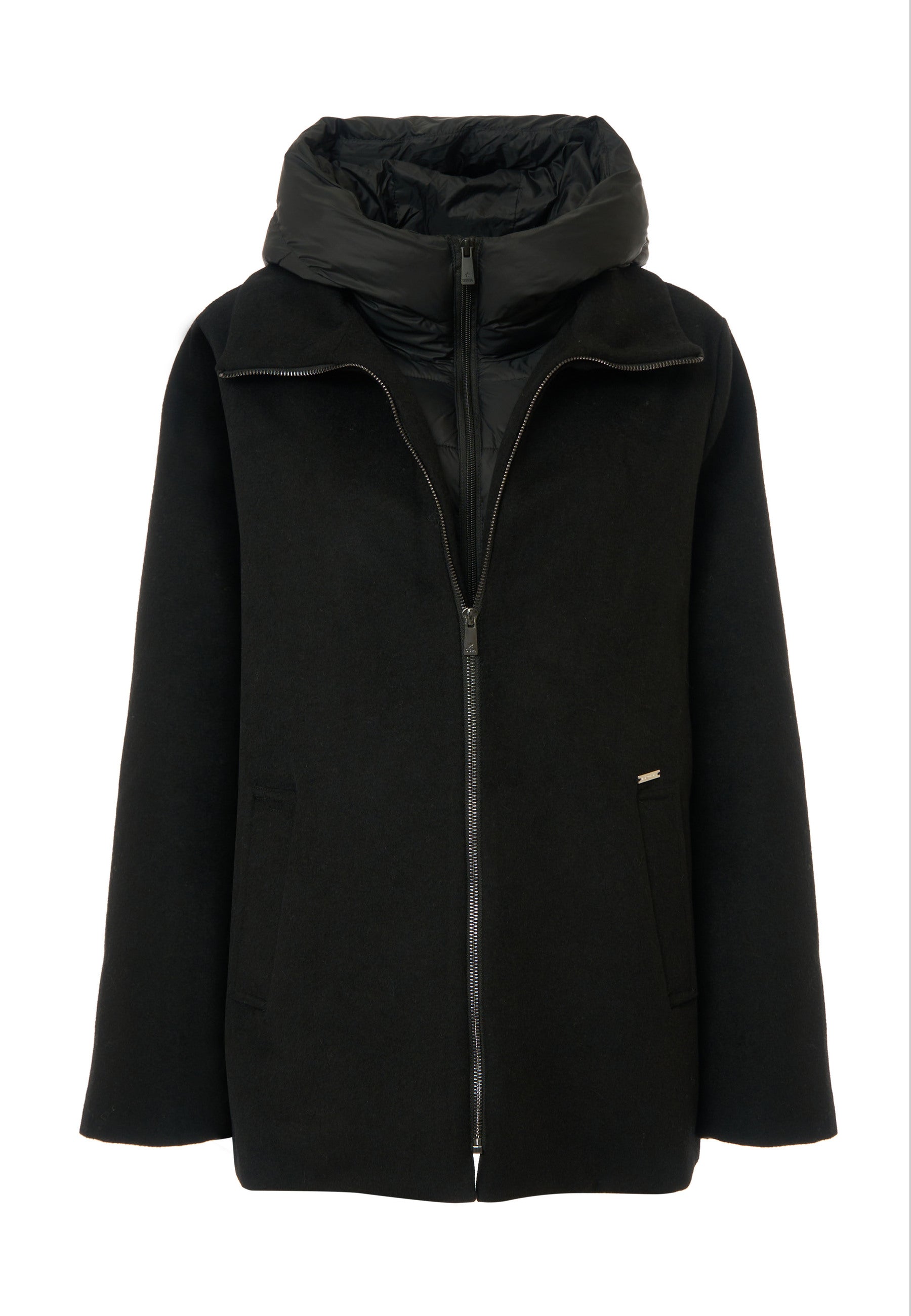 Giacca con cappuccio e imbottitura interna