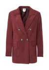Giacca doppiopetto in velluto