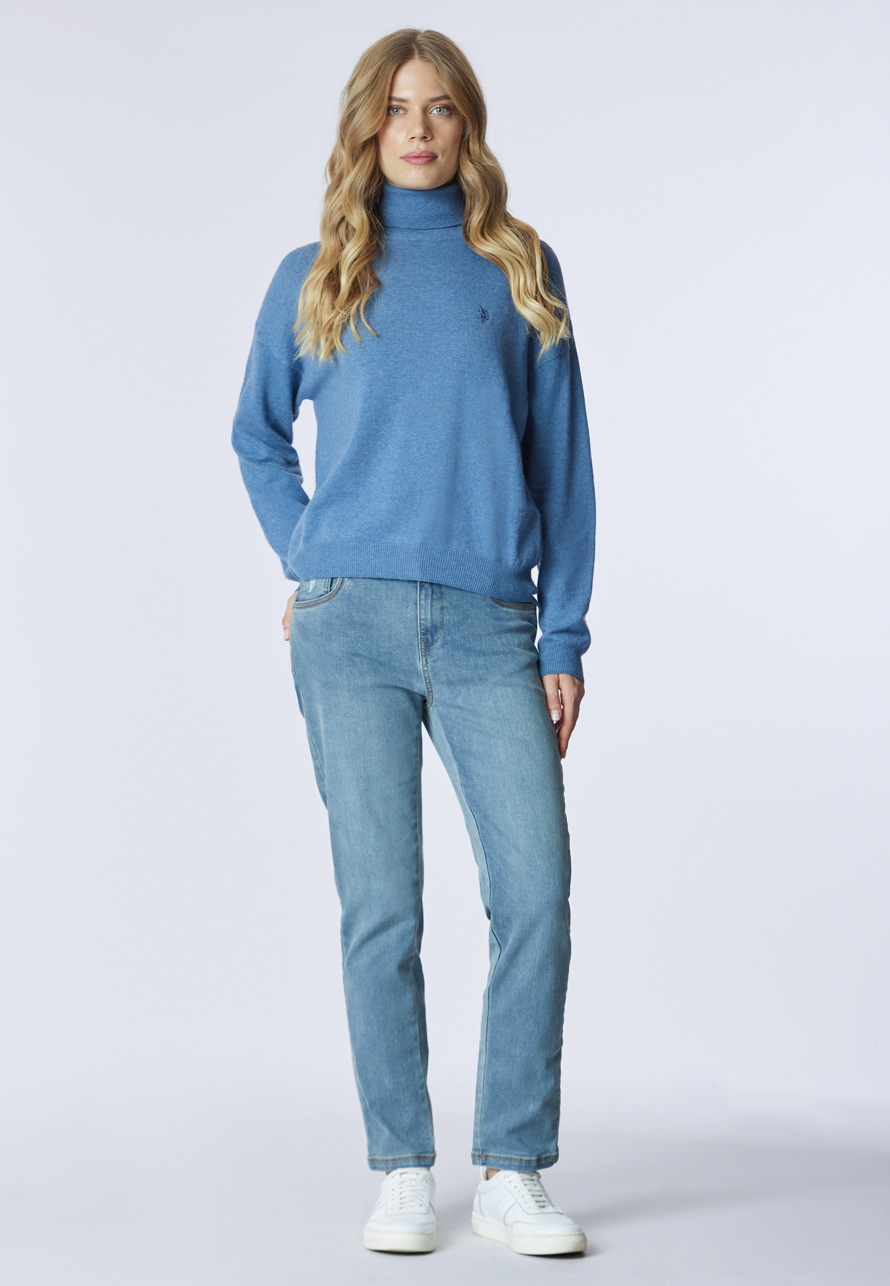Pantalone denim da donna skinny fit
