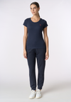 T-shirt girocollo a maniche corte