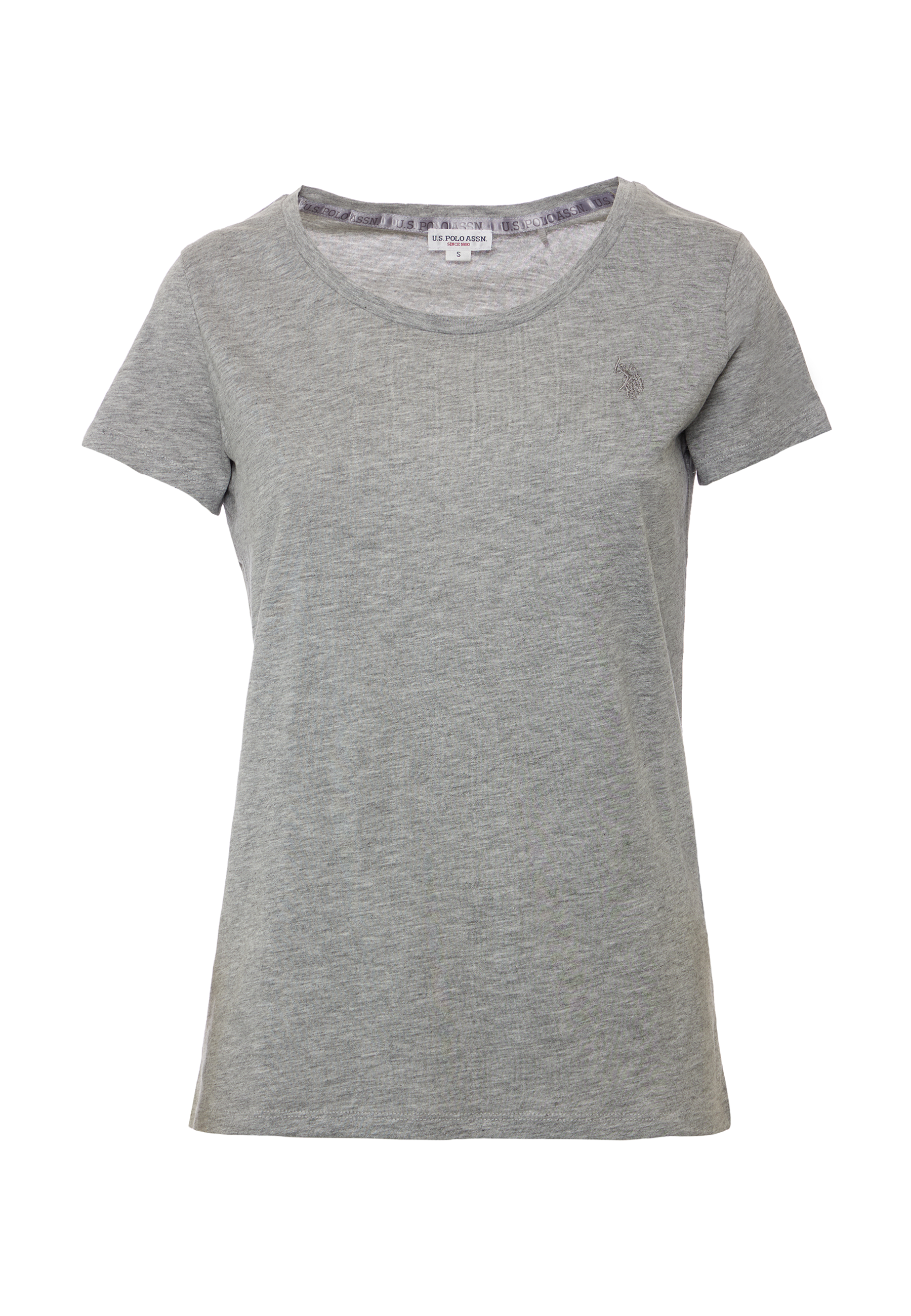 T-shirt girocollo a maniche corte