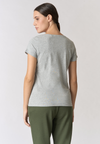 T-shirt girocollo a maniche corte
