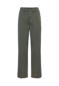 Pantalone chino da donna in cotone gabardine