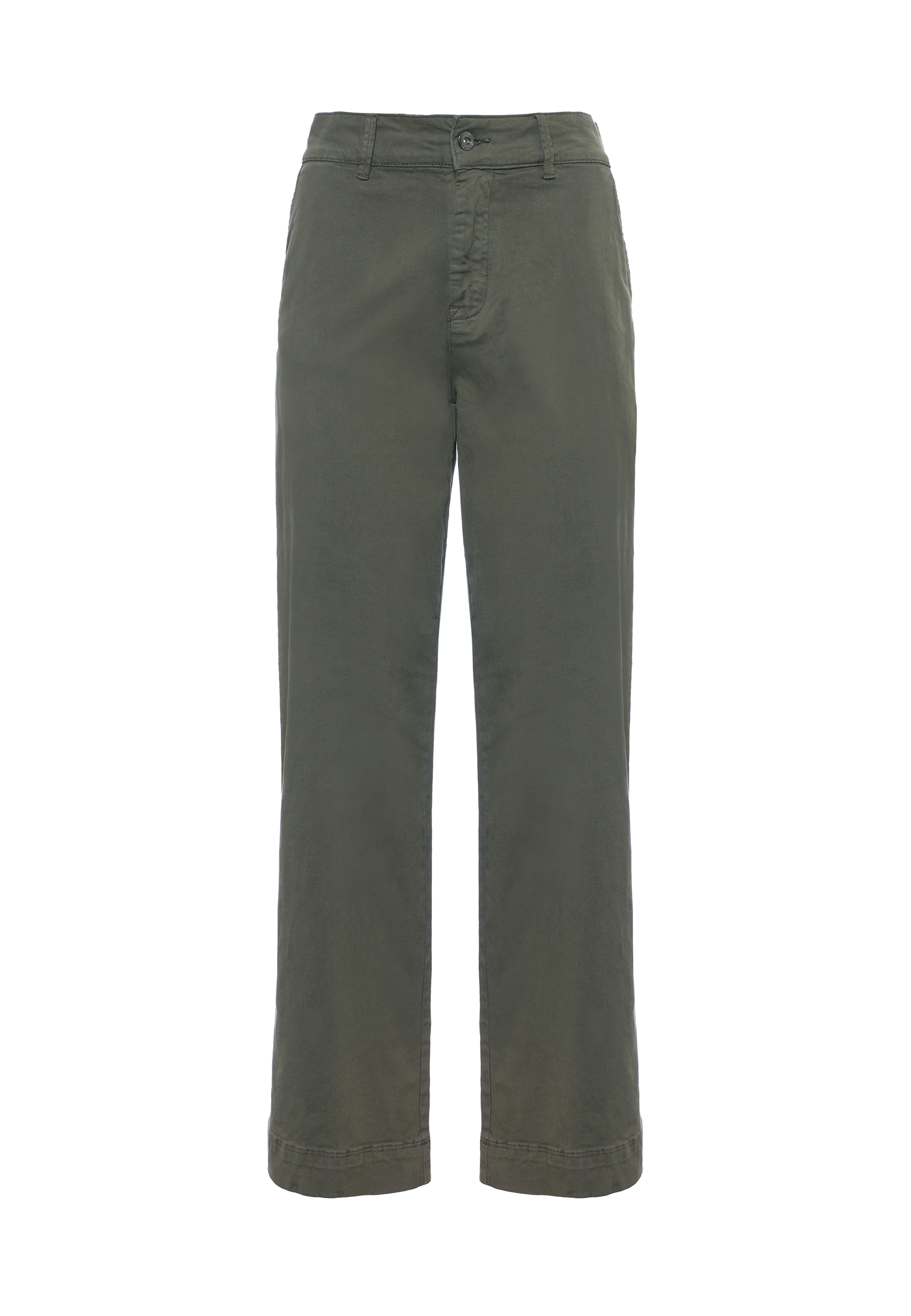 Pantalone chino da donna in cotone gabardine