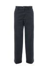 Pantalone chino da donna in cotone gabardine