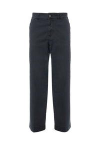 Pantalone chino da donna in cotone gabardine