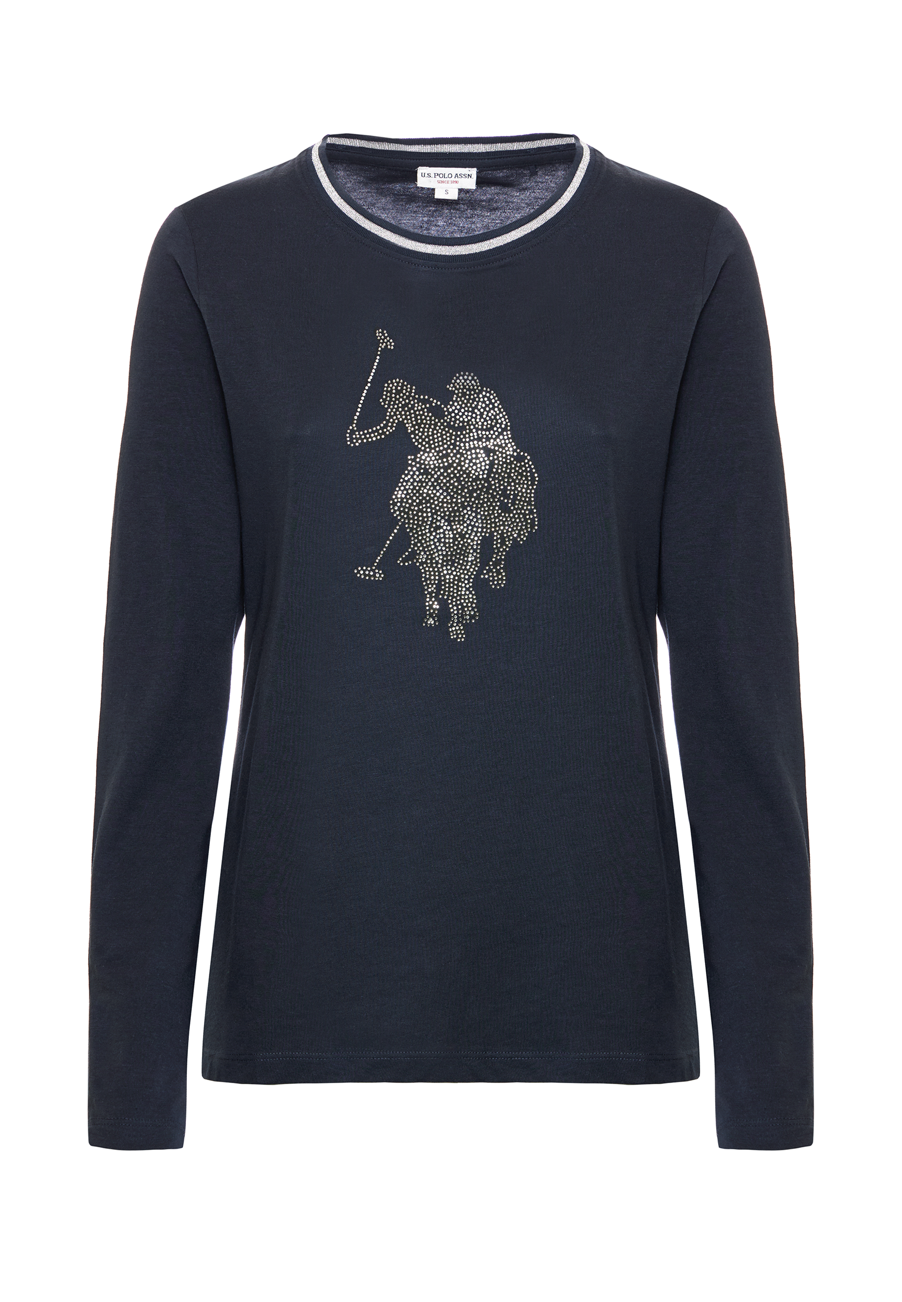 T-shirt a maniche lunghe con grafica Double Horsemen