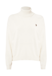 Maglia dolcevita misto lana e cashmere