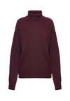 Maglia dolcevita misto lana e cashmere