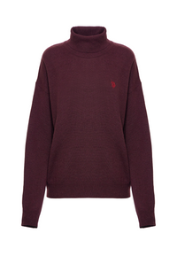 Maglia dolcevita misto lana e cashmere