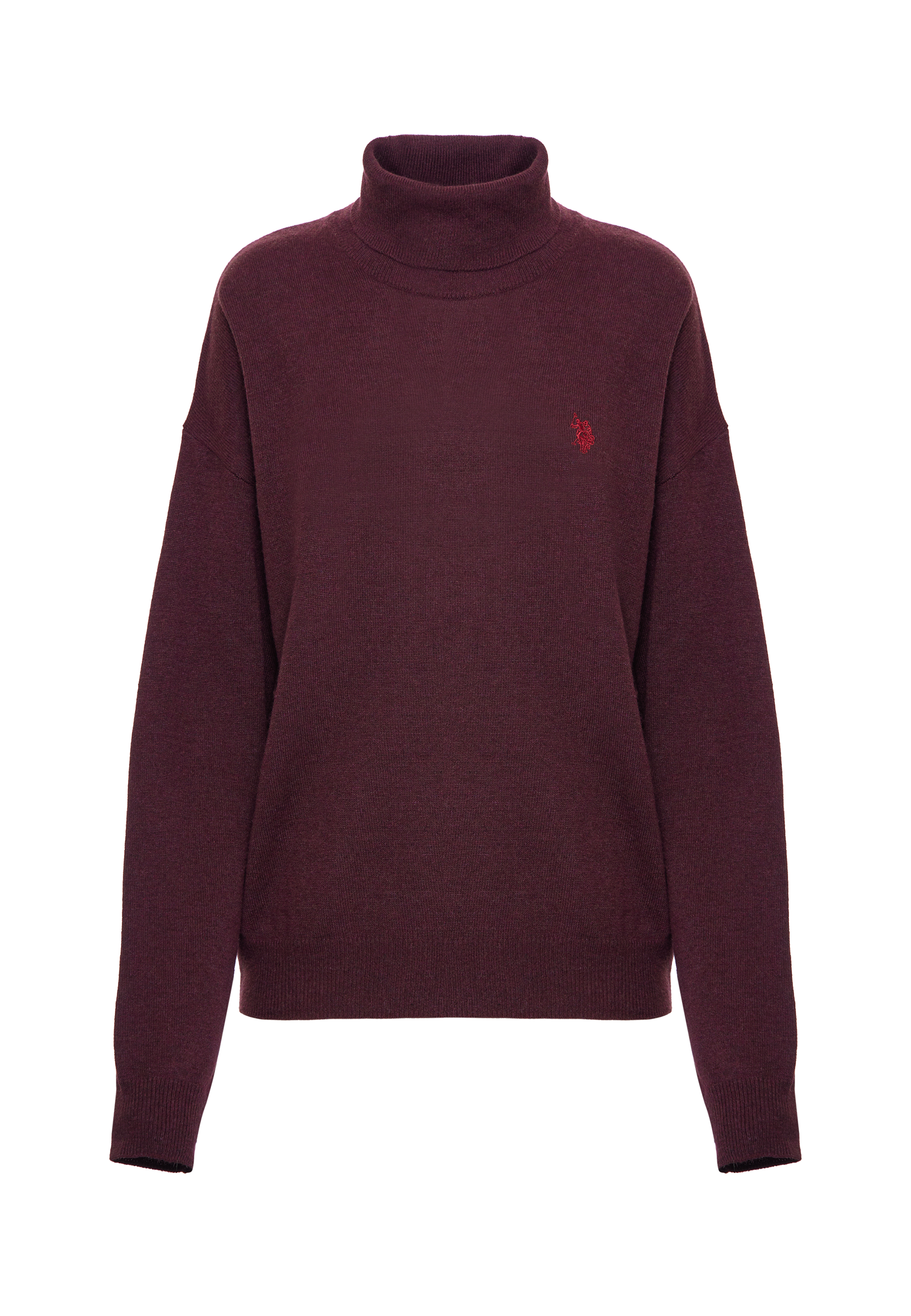 Maglia dolcevita misto lana e cashmere