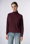 Maglia dolcevita misto lana e cashmere