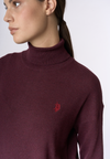 Maglia dolcevita misto lana e cashmere