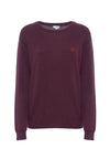 Maglia girocollo misto lana e cashmere