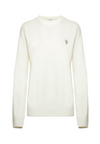 Maglia girocollo con logo