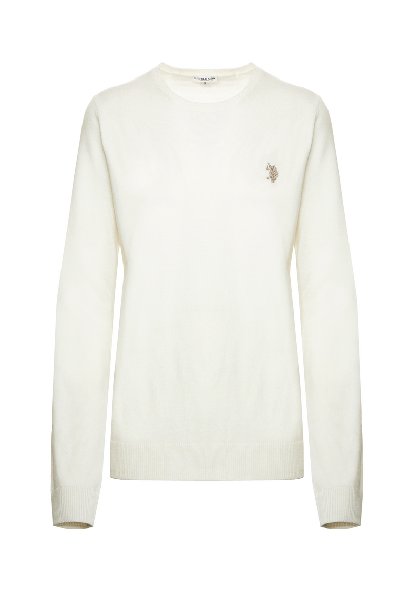 Maglia girocollo con logo