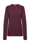 Maglia girocollo con logo
