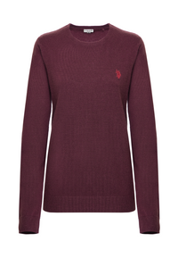 Maglia girocollo con logo