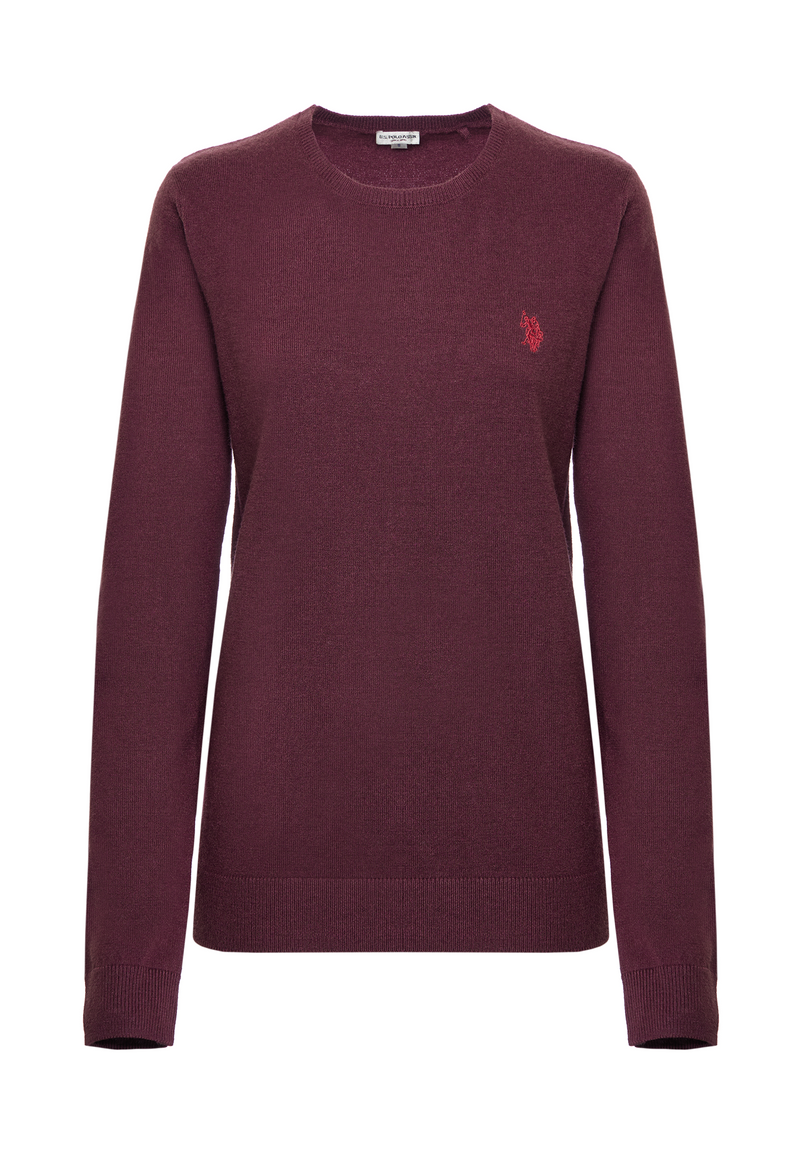 Maglia girocollo con logo