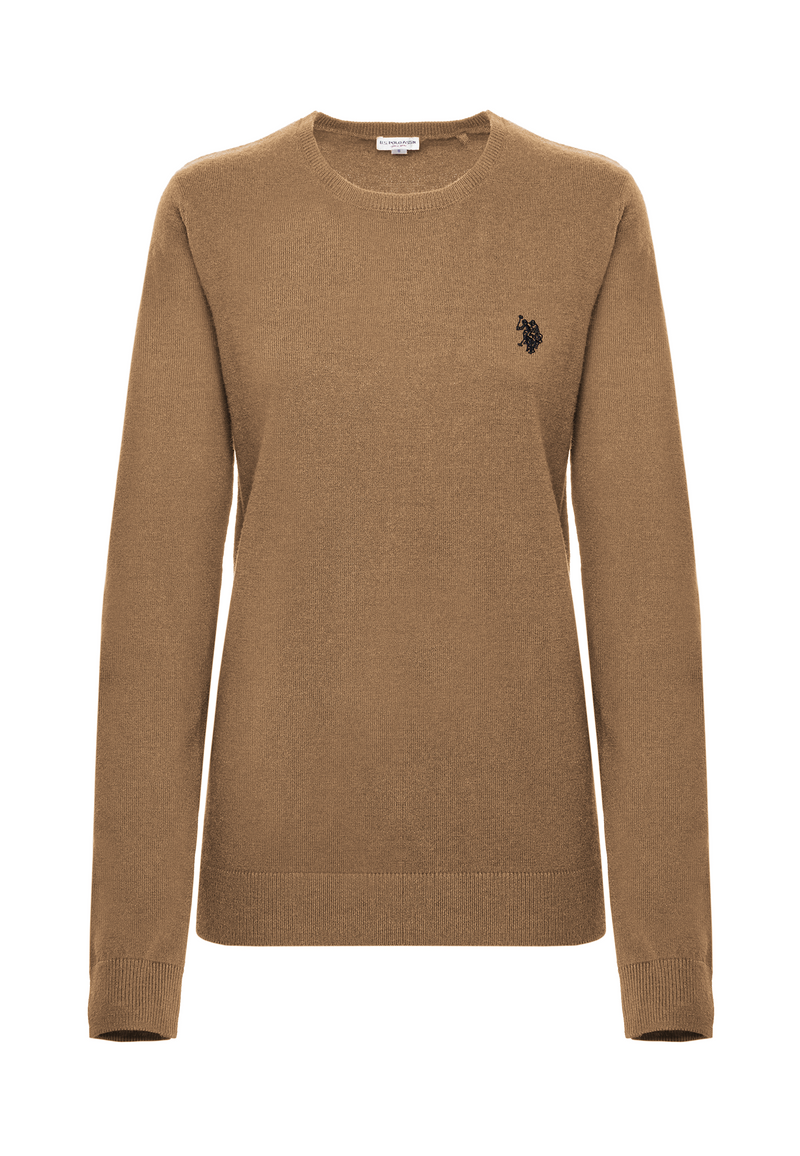 Maglia girocollo con logo