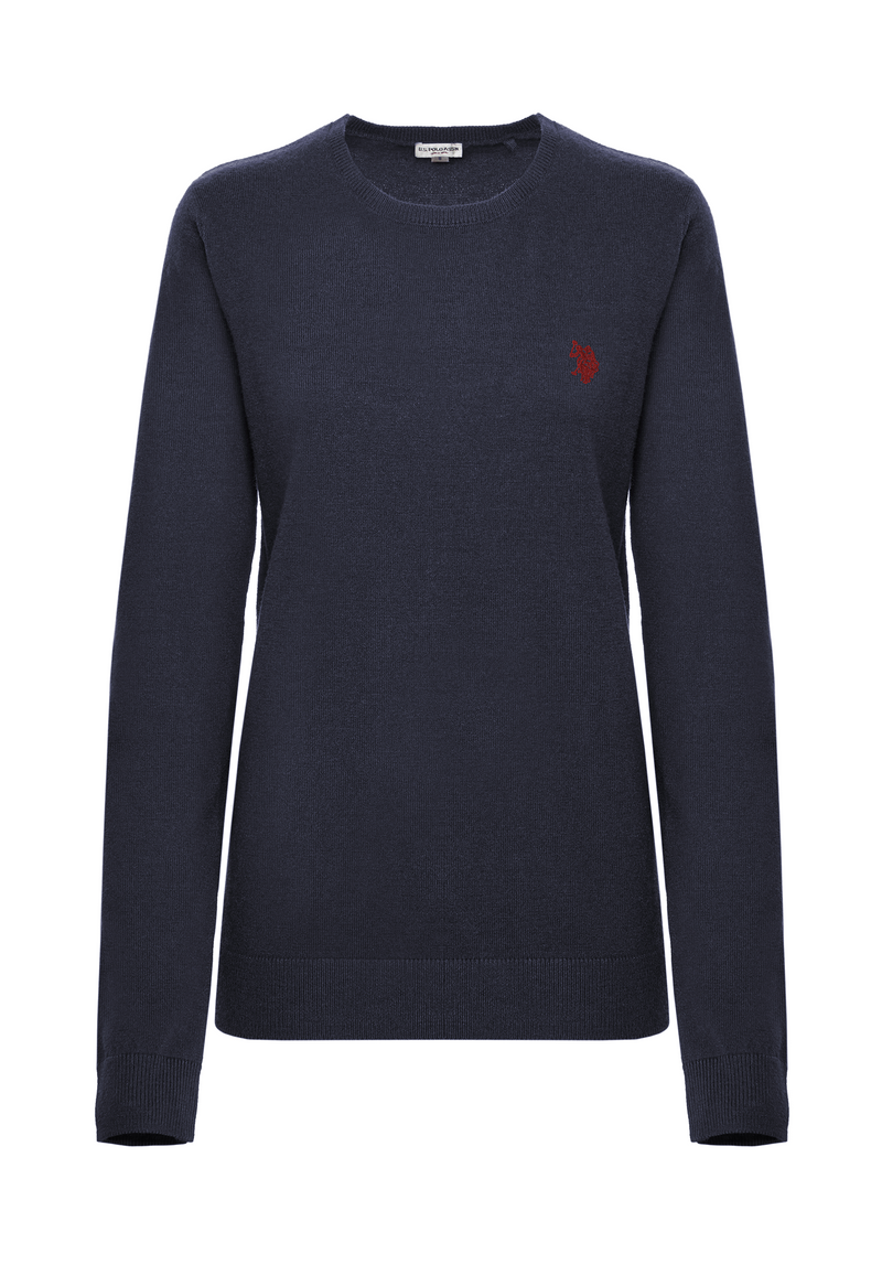 Maglia girocollo con logo
