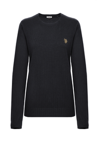 Maglia girocollo con logo