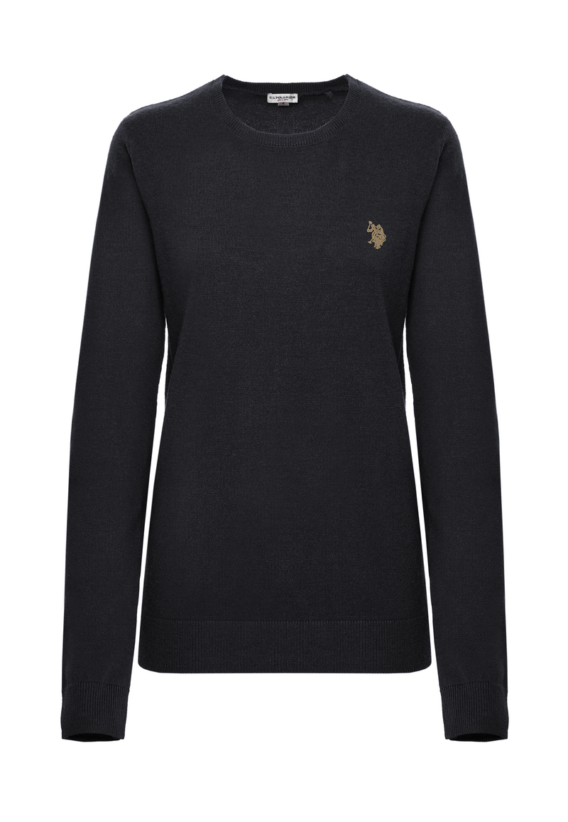 Maglia girocollo con logo