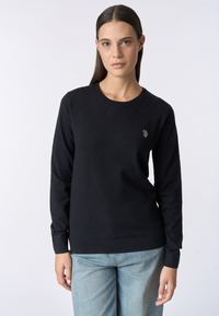 Maglia girocollo con logo