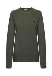Maglia girocollo con logo
