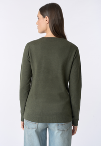 Maglia girocollo con logo