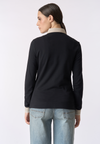 Polo shirt a maniche lunghe micro piquet stretch