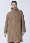 Giacca teddy midi