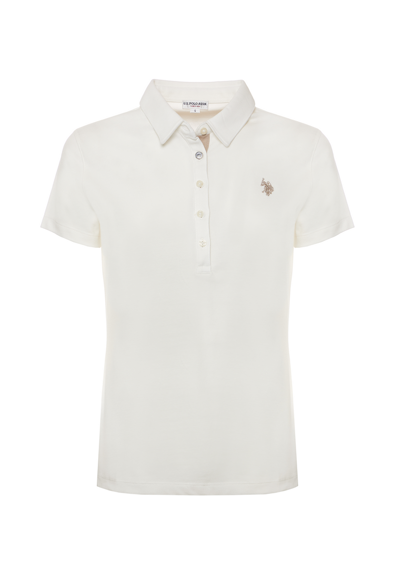 Polo shirt a maniche corte micro piquet stretch