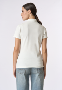 Polo shirt a maniche corte micro piquet stretch