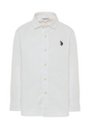 Camicia da bambino in cotone oxford