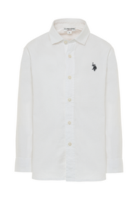 Camicia da bambino in cotone oxford