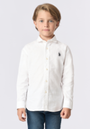 Camicia da bambino in cotone oxford