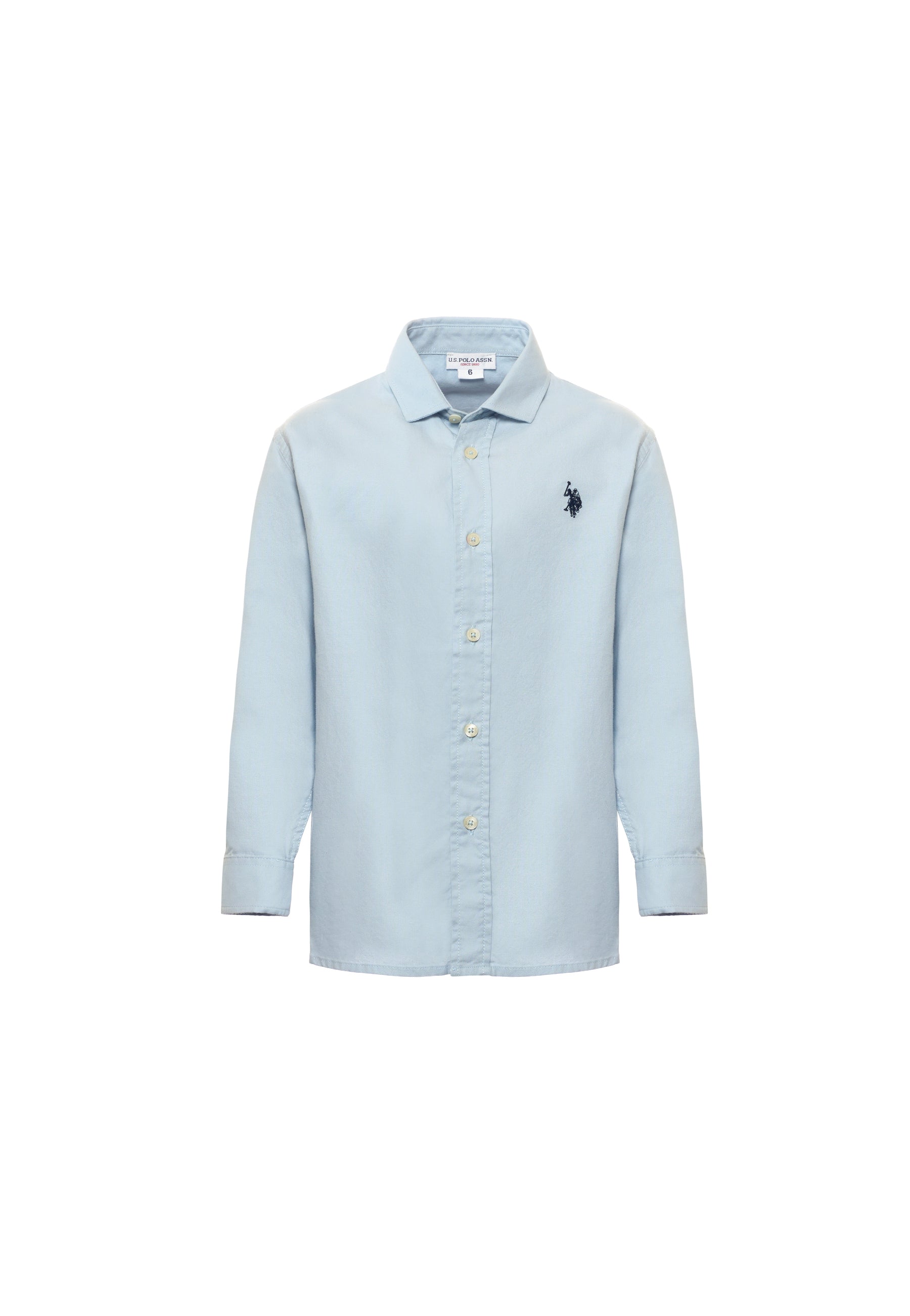 Camicia da bambino in cotone oxford