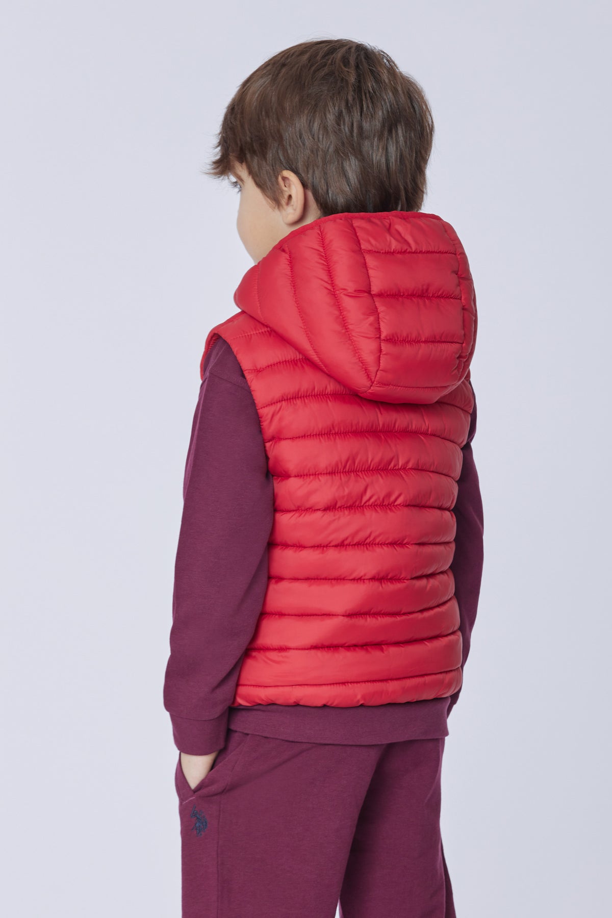 Gilet con cappuccio
