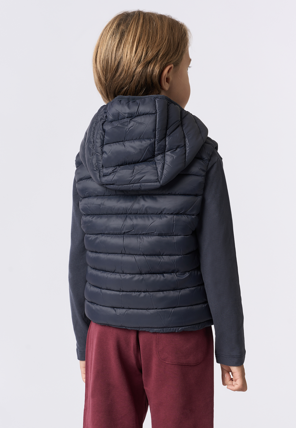 Gilet con cappuccio