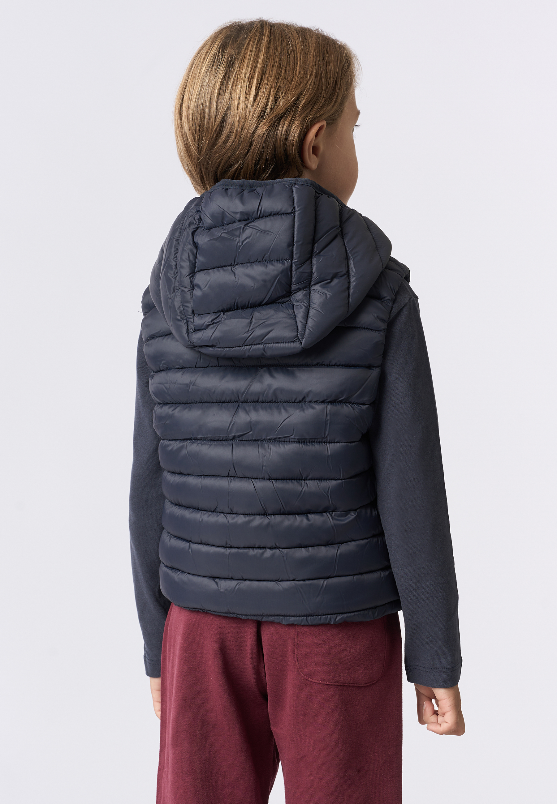 Gilet con cappuccio