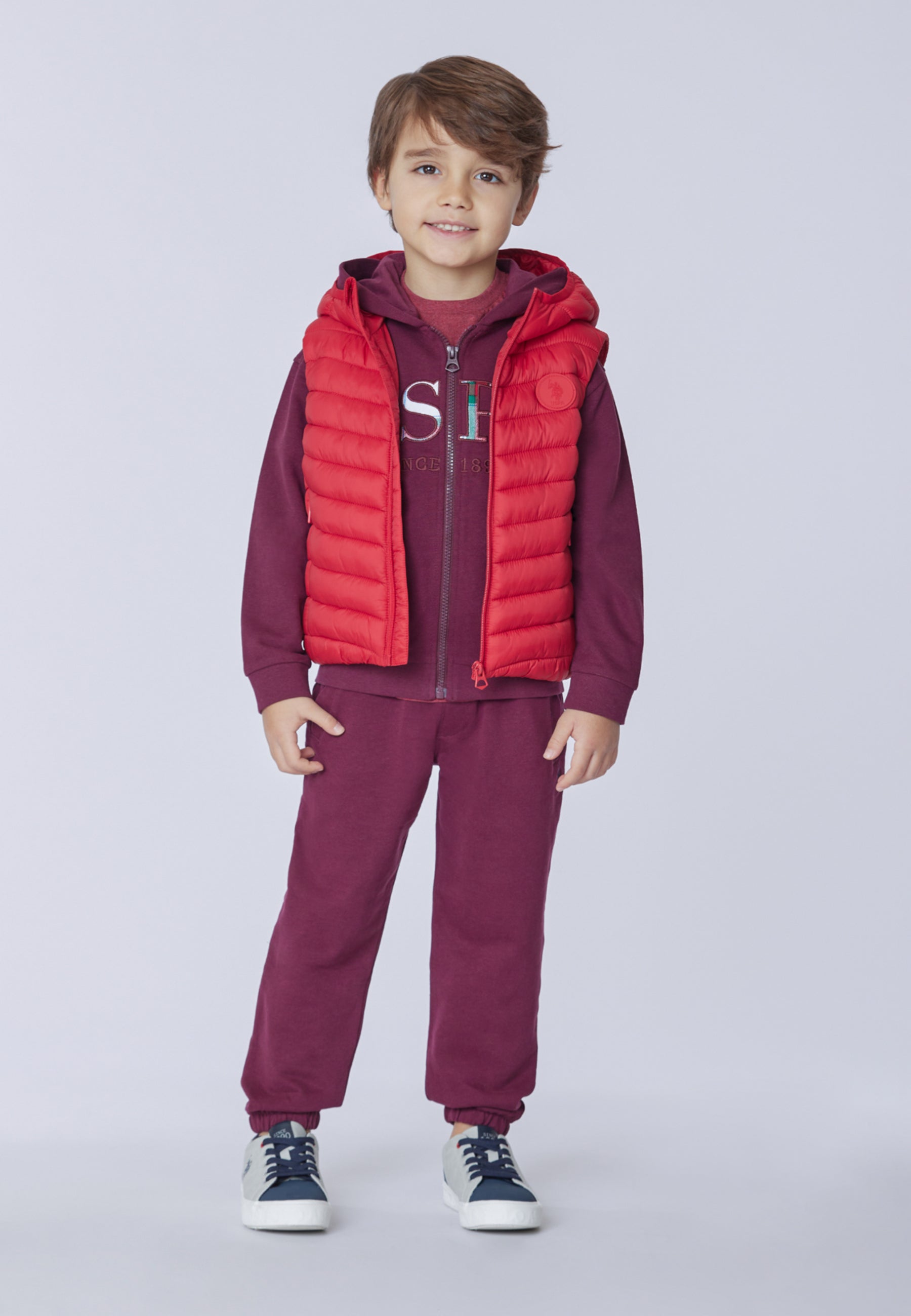 Gilet con cappuccio