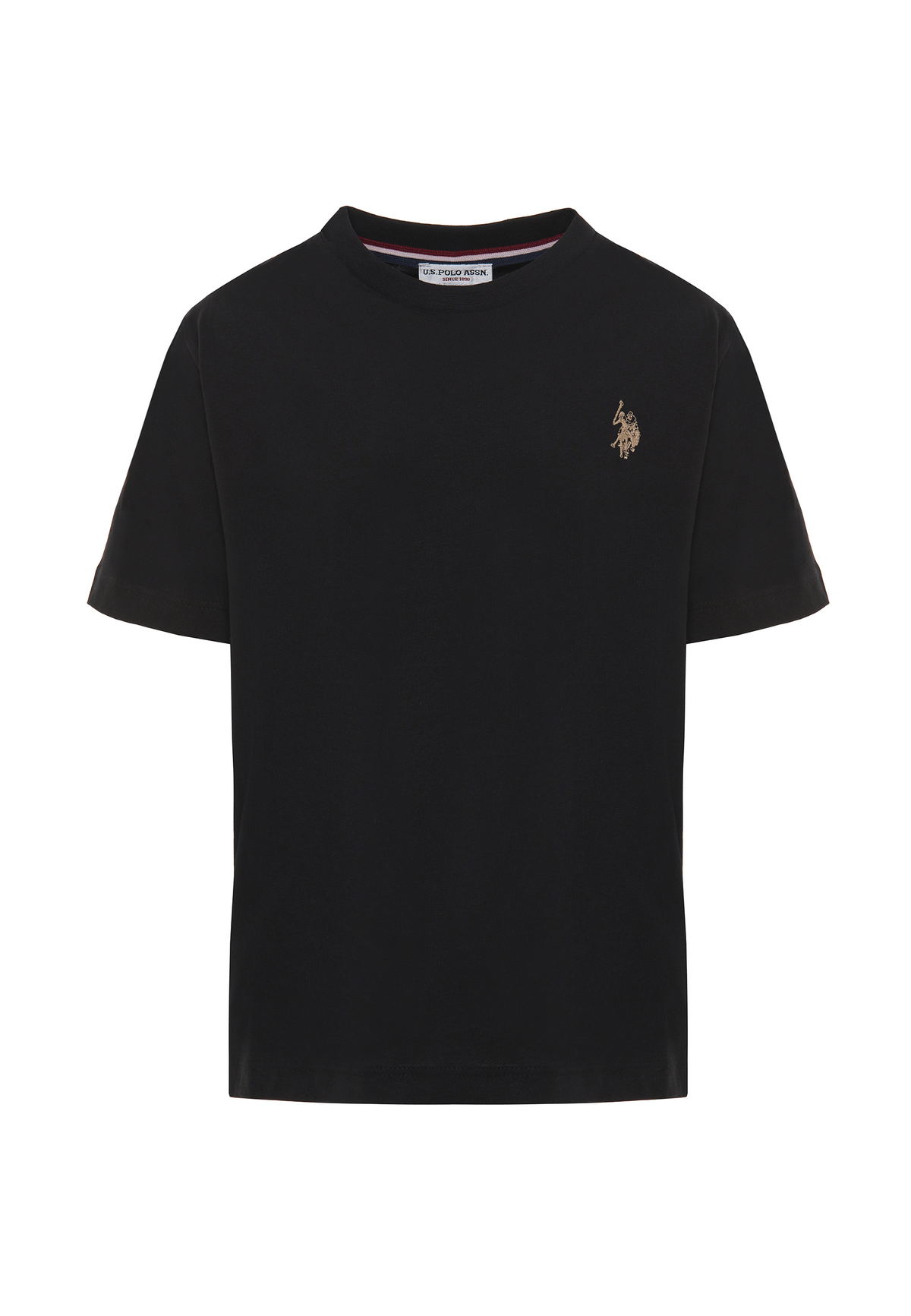 T-shirt in cotone da bambino con logo Double Horsemen