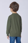 Maglia girocollo con logo