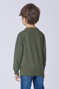Maglia girocollo con logo