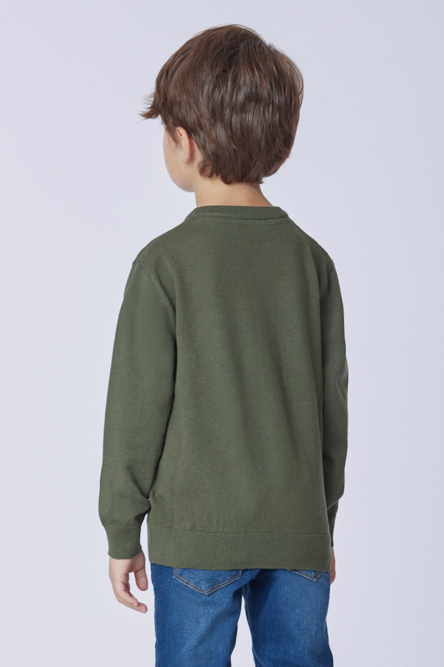 Maglia girocollo con logo