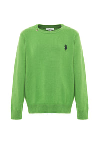 Maglia girocollo con logo